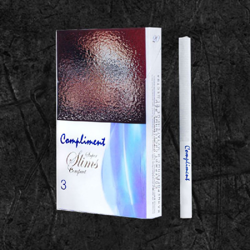 Сигареты Комплимент Супер Слим Компакт 3 (Compliment №3 Ss Compact) короткий